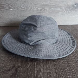 Solar Escape UV Explorer Boonie Hat W Strap Gray UPF 50 Sun Wicking Packable